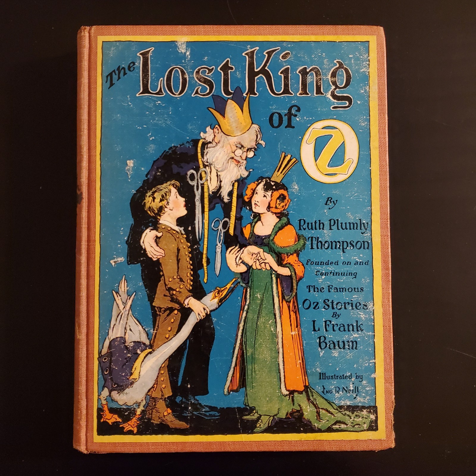 Wizard of OZ L. Frank Baum Lot of 7 Hardcover Reilly & Lee 1930s