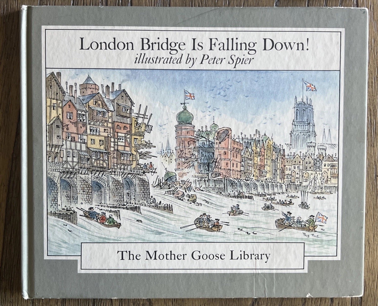 VTG LONDON BRIDGE IS FALLING DOWN 1967 1st Edition Hardcover Children’s Book
