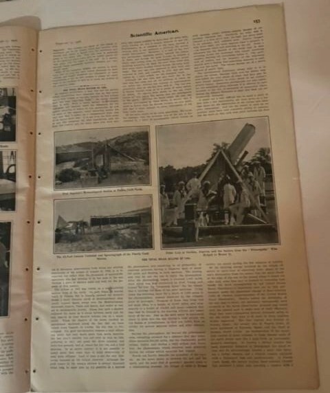 Scientific American Paper February 17, 1906 Pages 145-164 Vintage