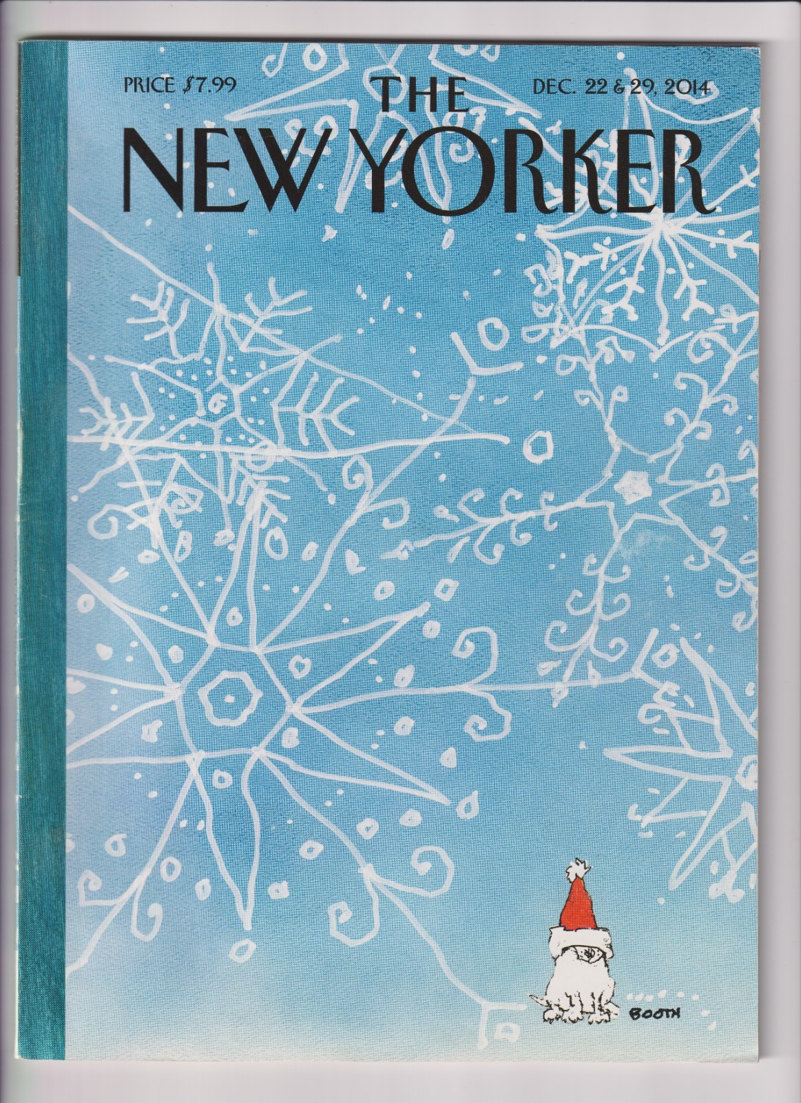 The New Yorker December 22, 2014 Doggone, It’s That Time of the Year Again Cover