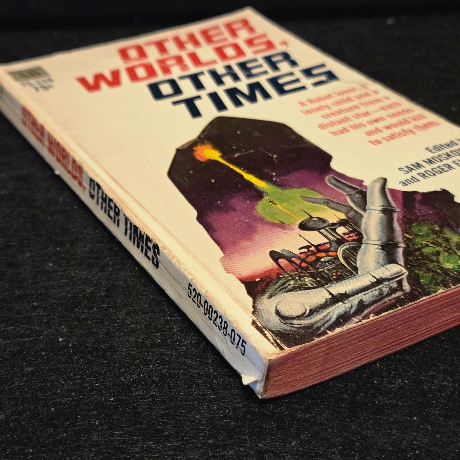 Other Worlds, Other Times Macfadden w/Asimov, Dick, Bloch, Hamilton, Maine, +