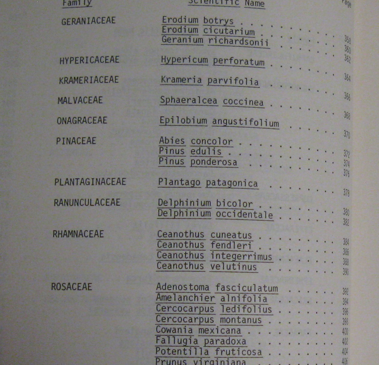 North American Range Plants by J. Stubbendieck Nebraska Press Jon Farrar Copy