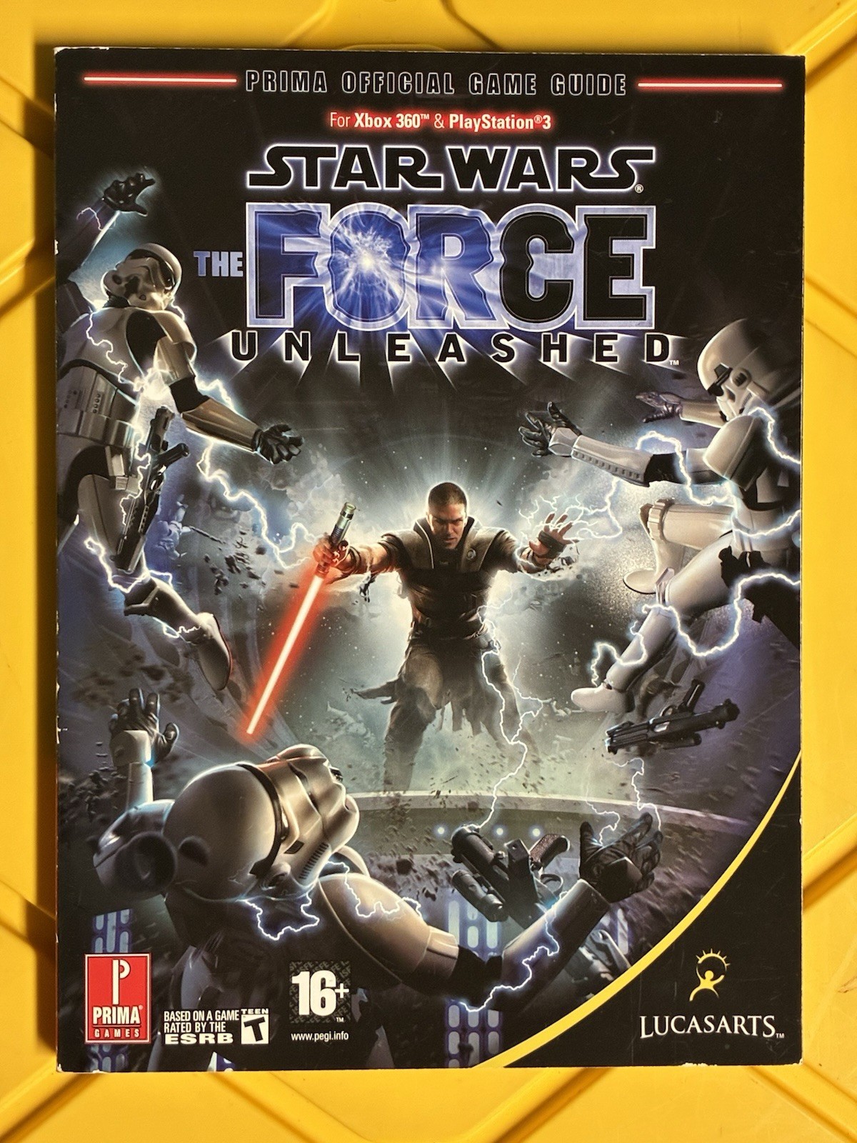 Star Wars The Force Unleashed Video Game Strategy Guide Book Prima Games