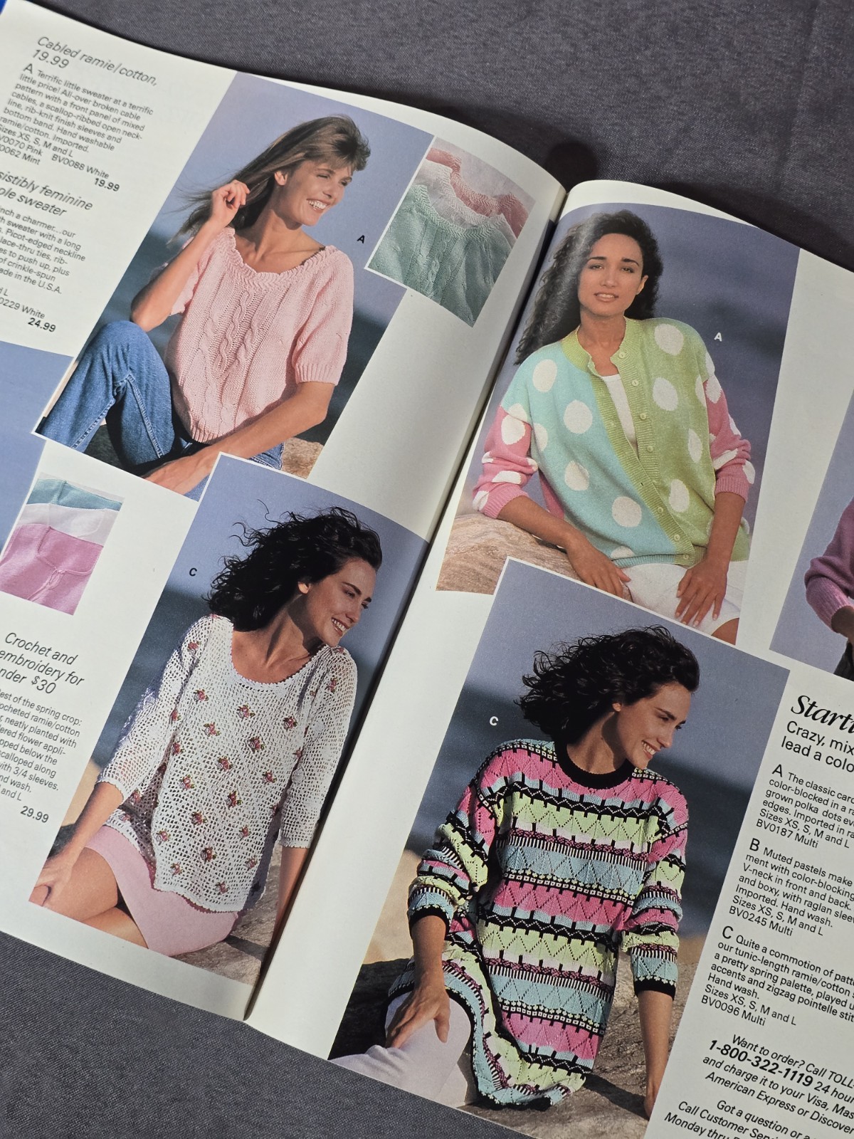 Vintage Avon Fashions Catalog Magazine Spring 1992 Lingerie Bikinis Clothing