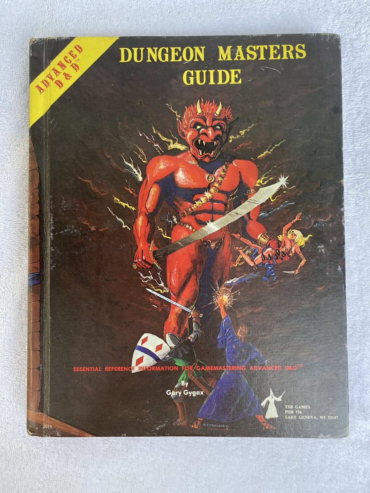 DUNGEON MASTERS GUIDE 1979/1980 6th Print D&D 1st Revised Edition 238 pages NM