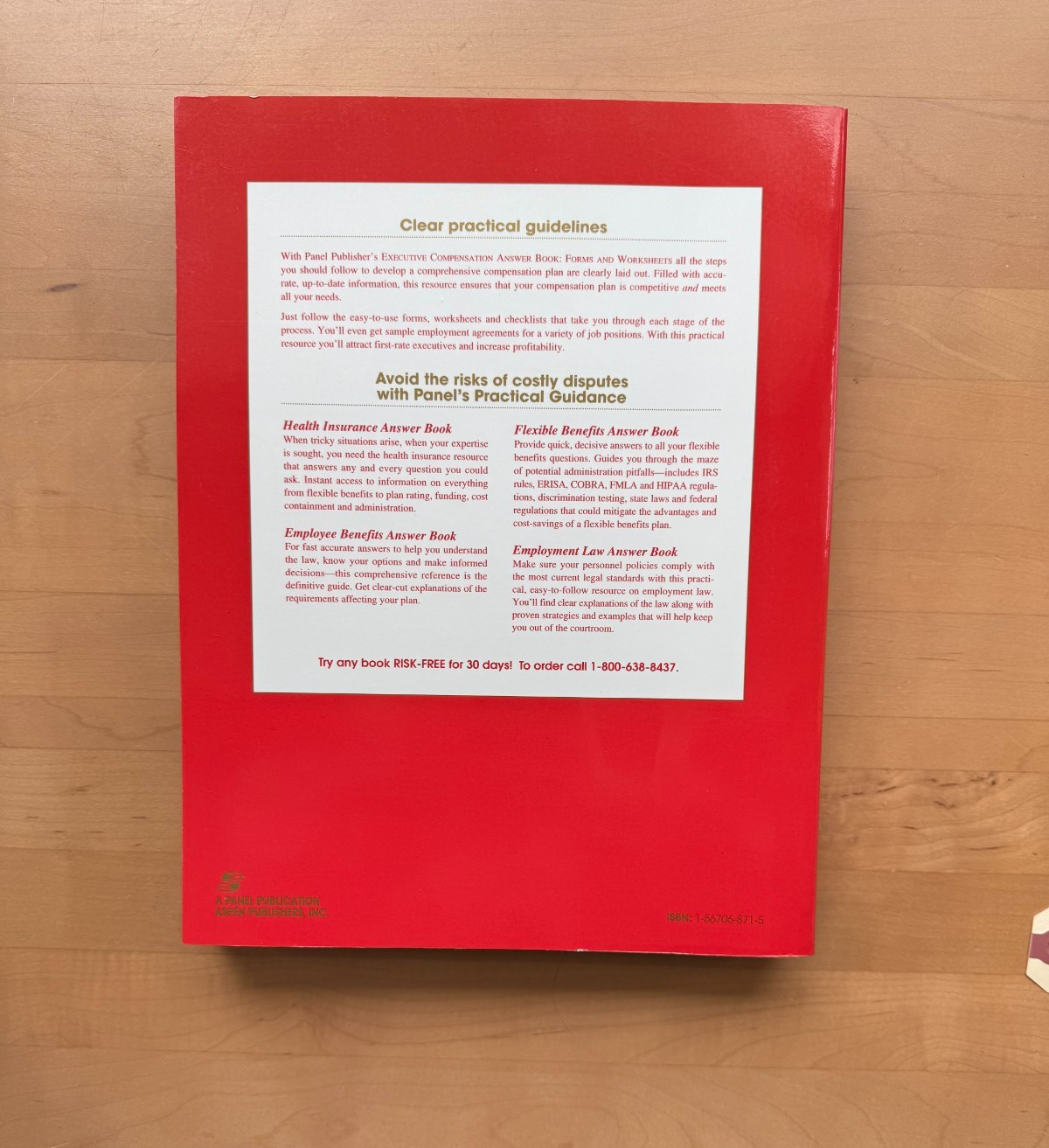 Executive Compensation Answer Book Special Supplement Forms and Worksheets