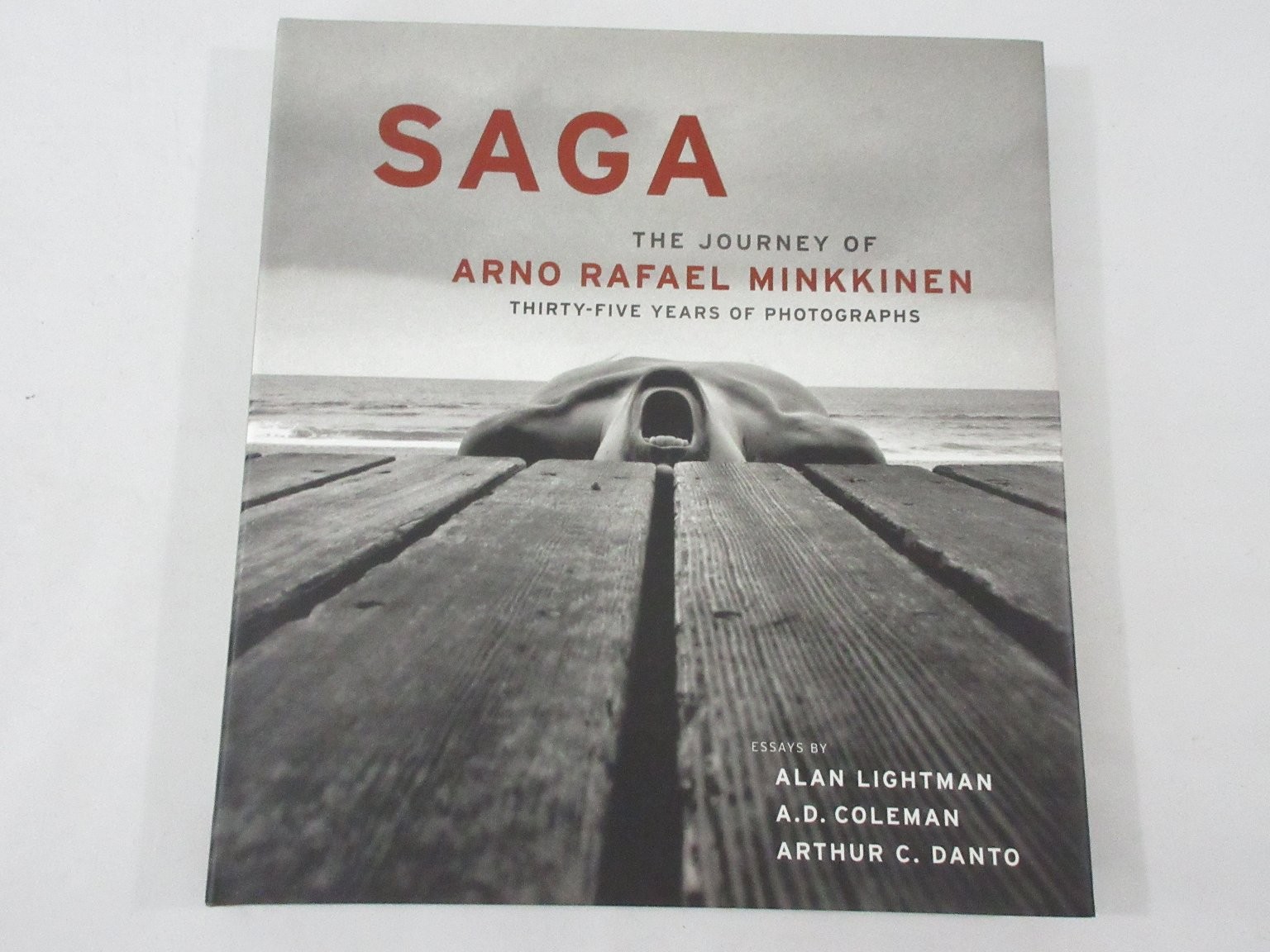 Saga Arno Rafael Minkkinen 2005 SIGNED First Edition Fine Art B&W Photo Book