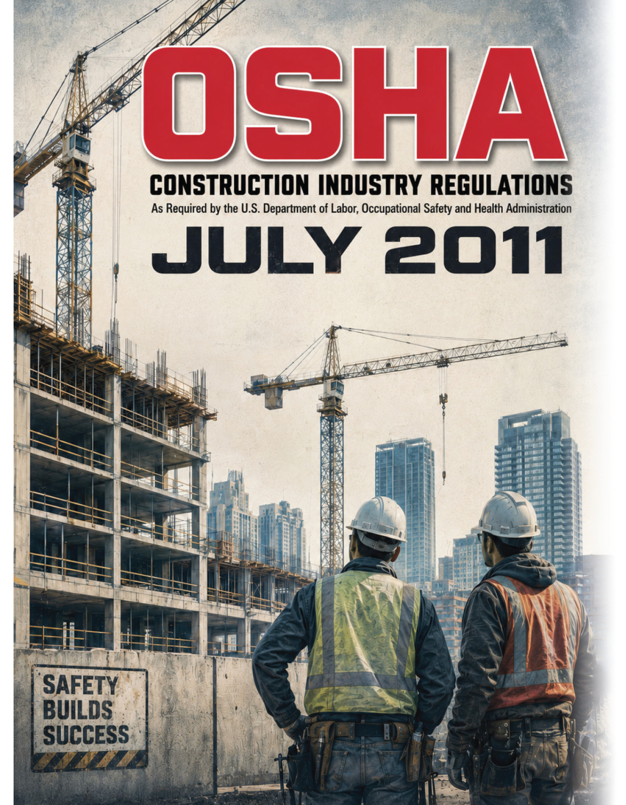 Highlighted and Tabbed – 29 CFR 1926 OSHA Construction Industry Regulations 2011