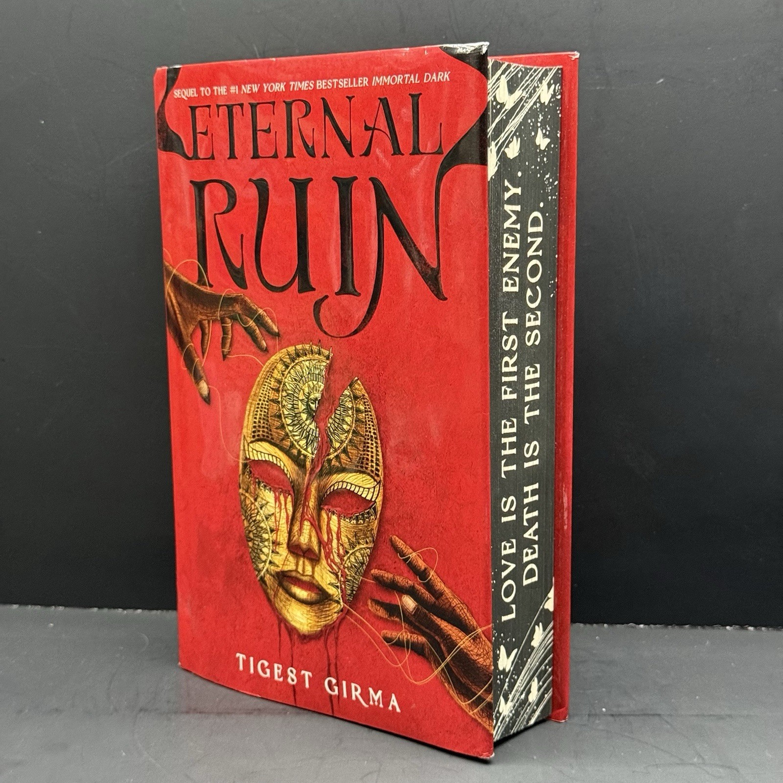 Eternal Ruin Deluxe Limited Ed 1st Printing Tigest Girma HCDJ sprayed Edges