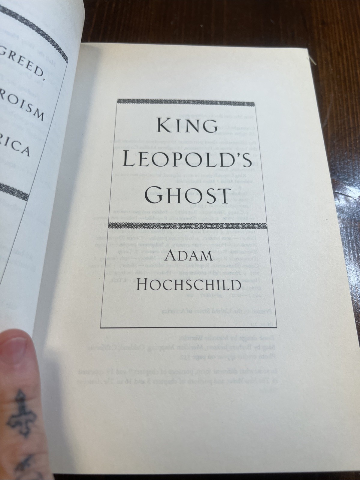 King Leopold’s Ghost by Adam Hochschild