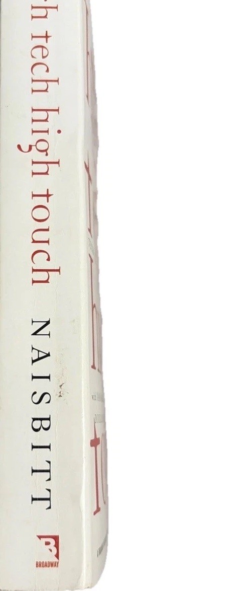 High Tech High Touch John Naisbitt Book Best Seller List Reading Pro Recommended