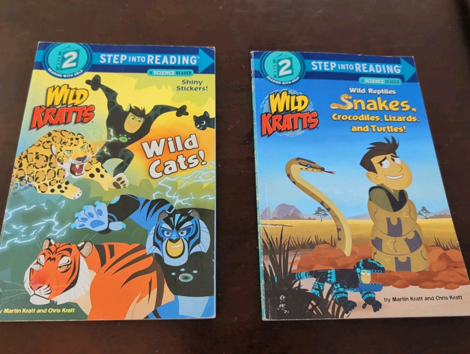 Wild Kratts Step Into Reading Books – Set of 2