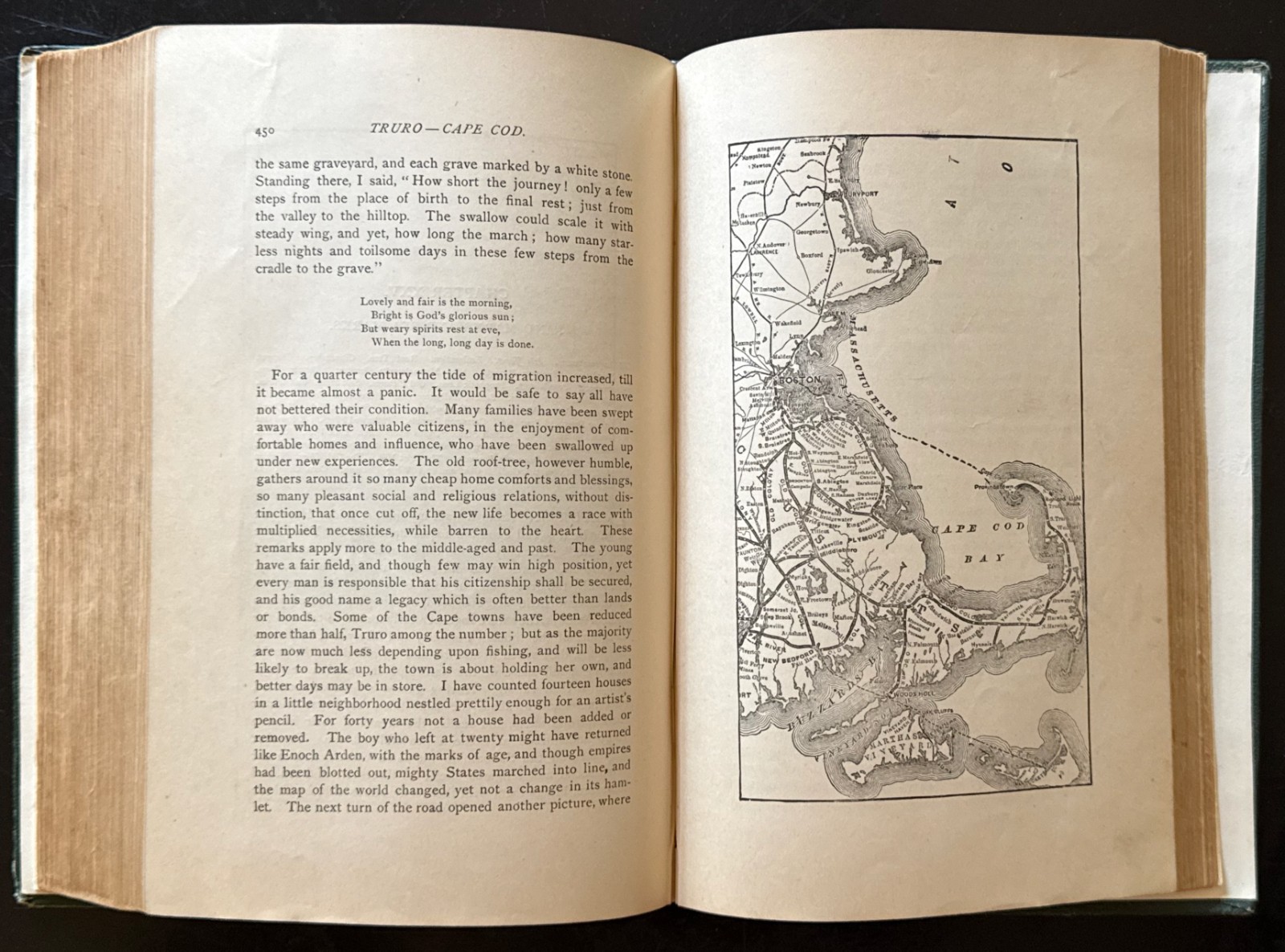 1st Edition 1883 Truro-Cape Cod Land Marks & Sea Marks HC Book by Shebnah Rich