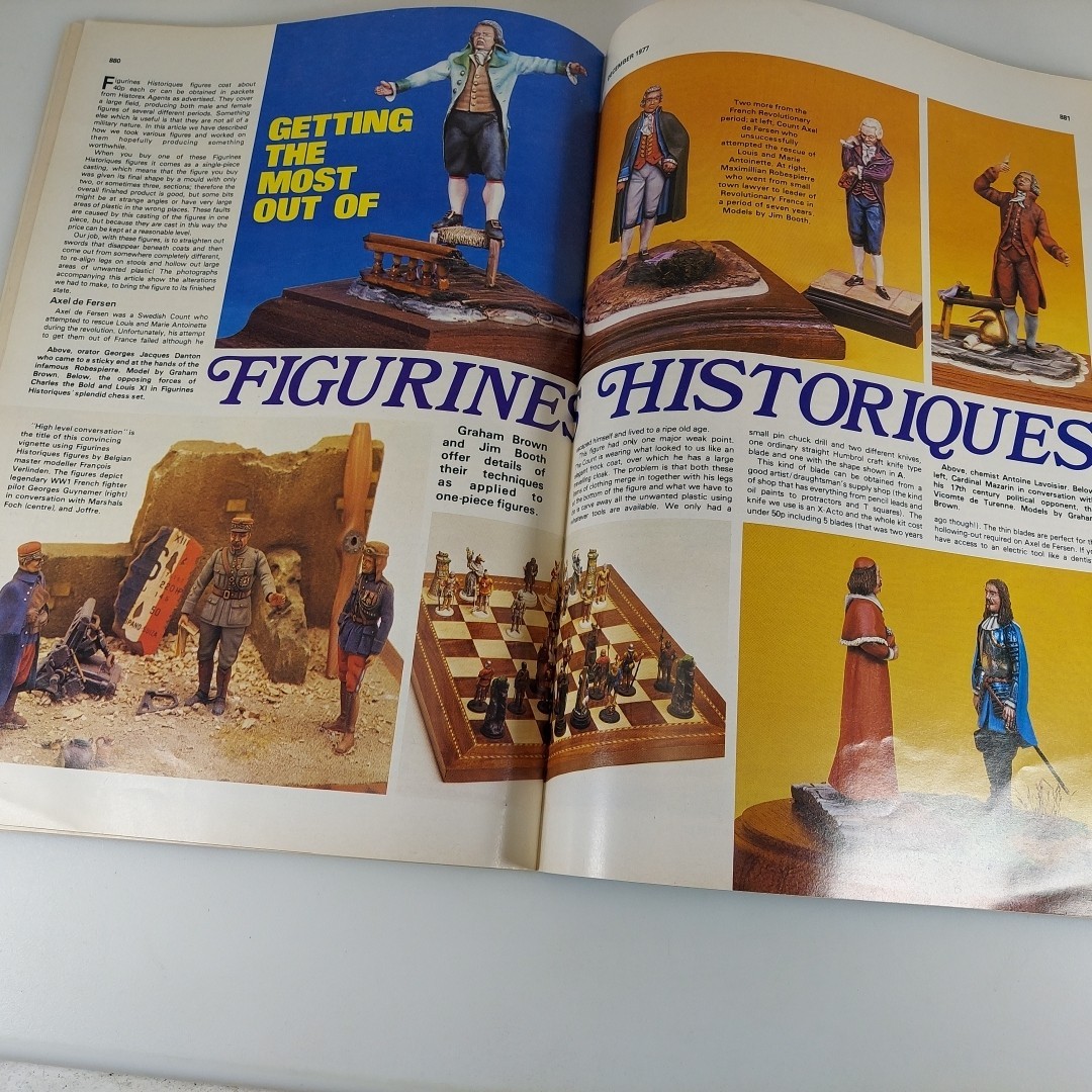 Military Modelling Magazine Dec 1977 English Civil War, Life Guards At Waterloo