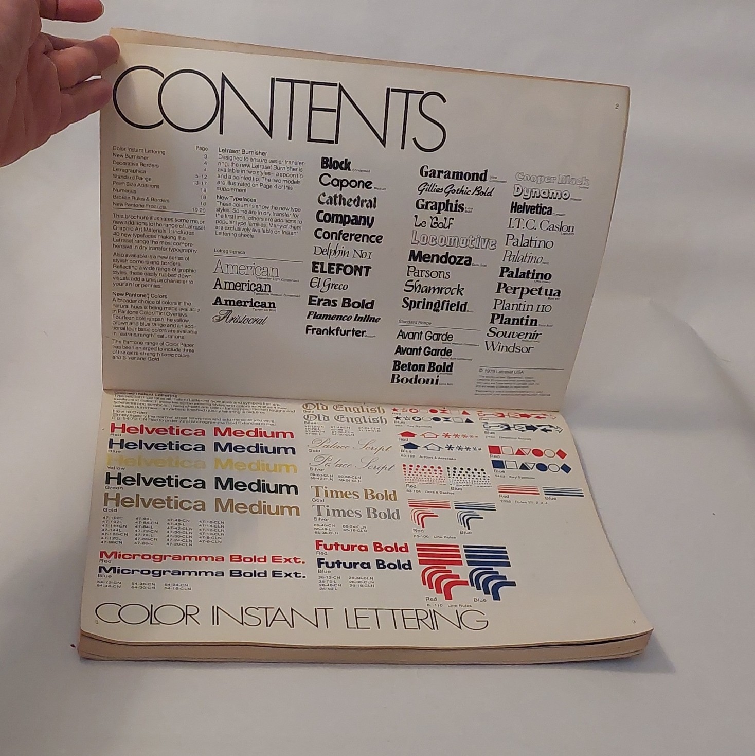 Letraset The Liberated Letter ’79 1979 Catalog Booklet Typography