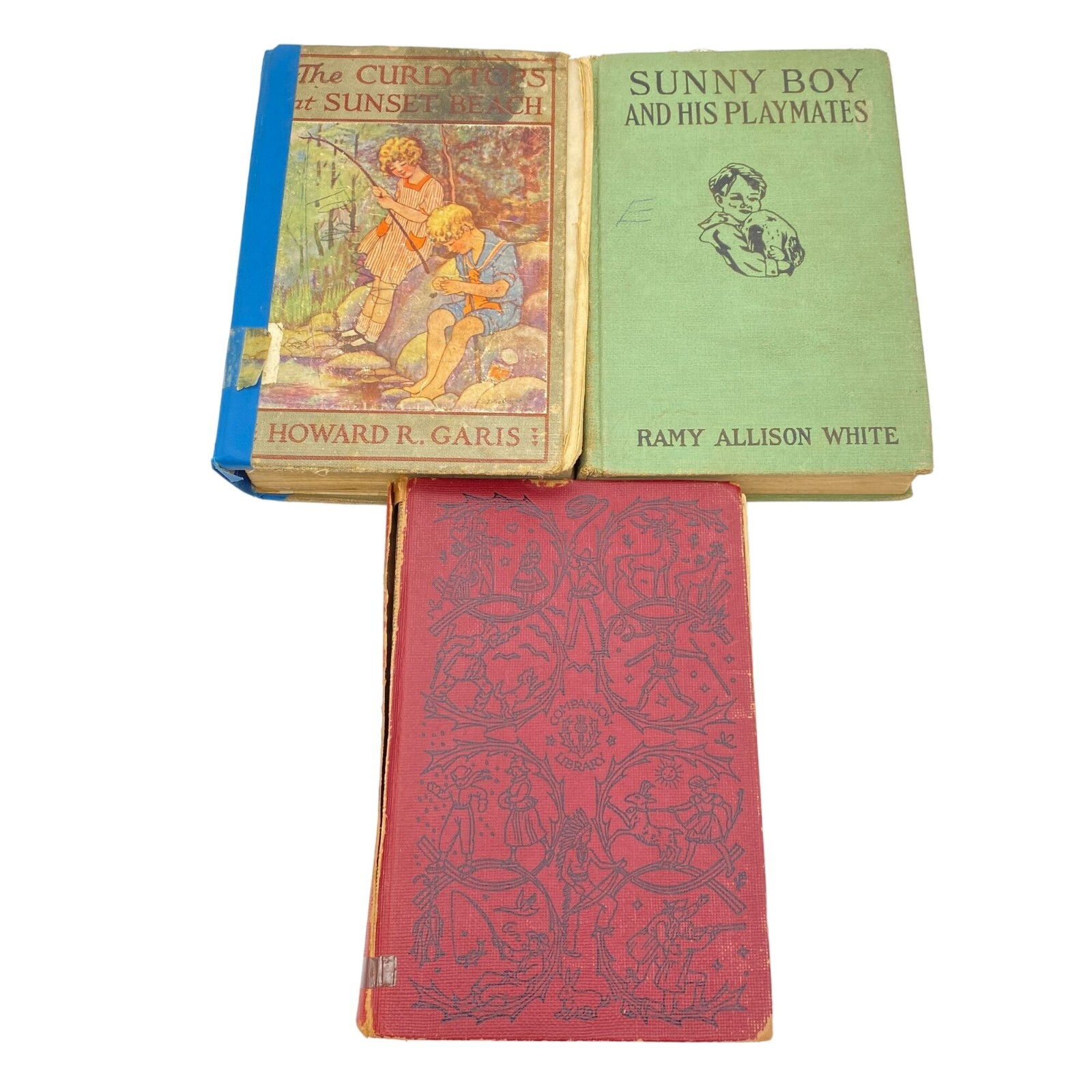 Vintage children’s book lot 1920s Curly Tops Sunny Boy The Little Colonel