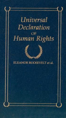 Universal Declaration of Human Rights, USA, Books of American Wisdom, Hardback