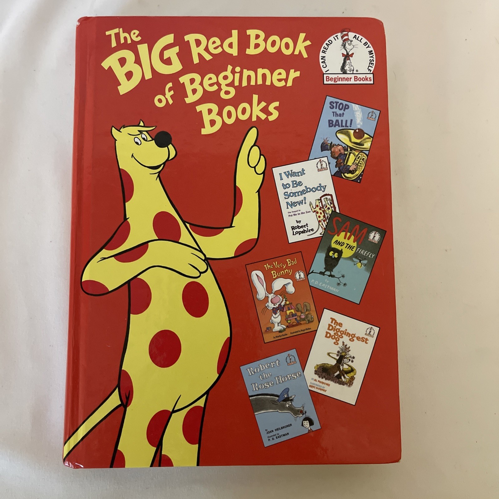 Dr. Seuss The Big Red Book of Beginner Hard Cover 6 Stories Book 344 Pages