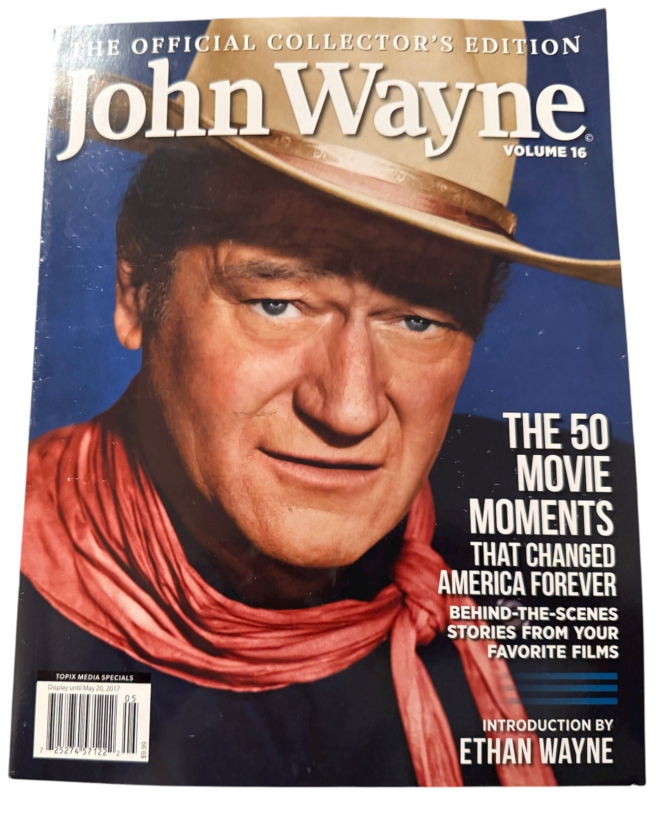 John Wayne Official Collector’s Edition Magazine Volume 16 2017 Topix Media Lab