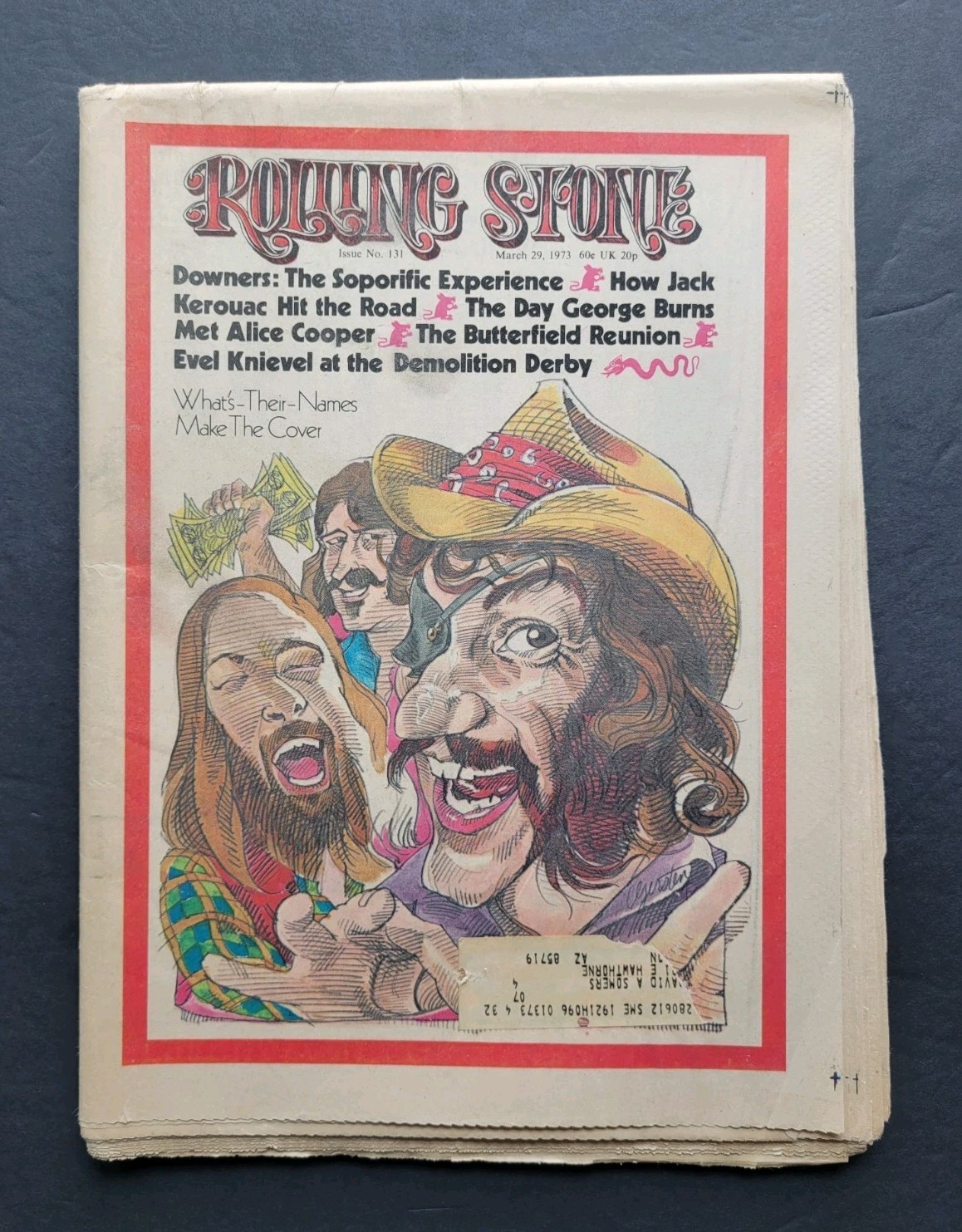 Rolling Stone Magazine Issue 131 March 29 1973 Dr. Hook Evel Knievel