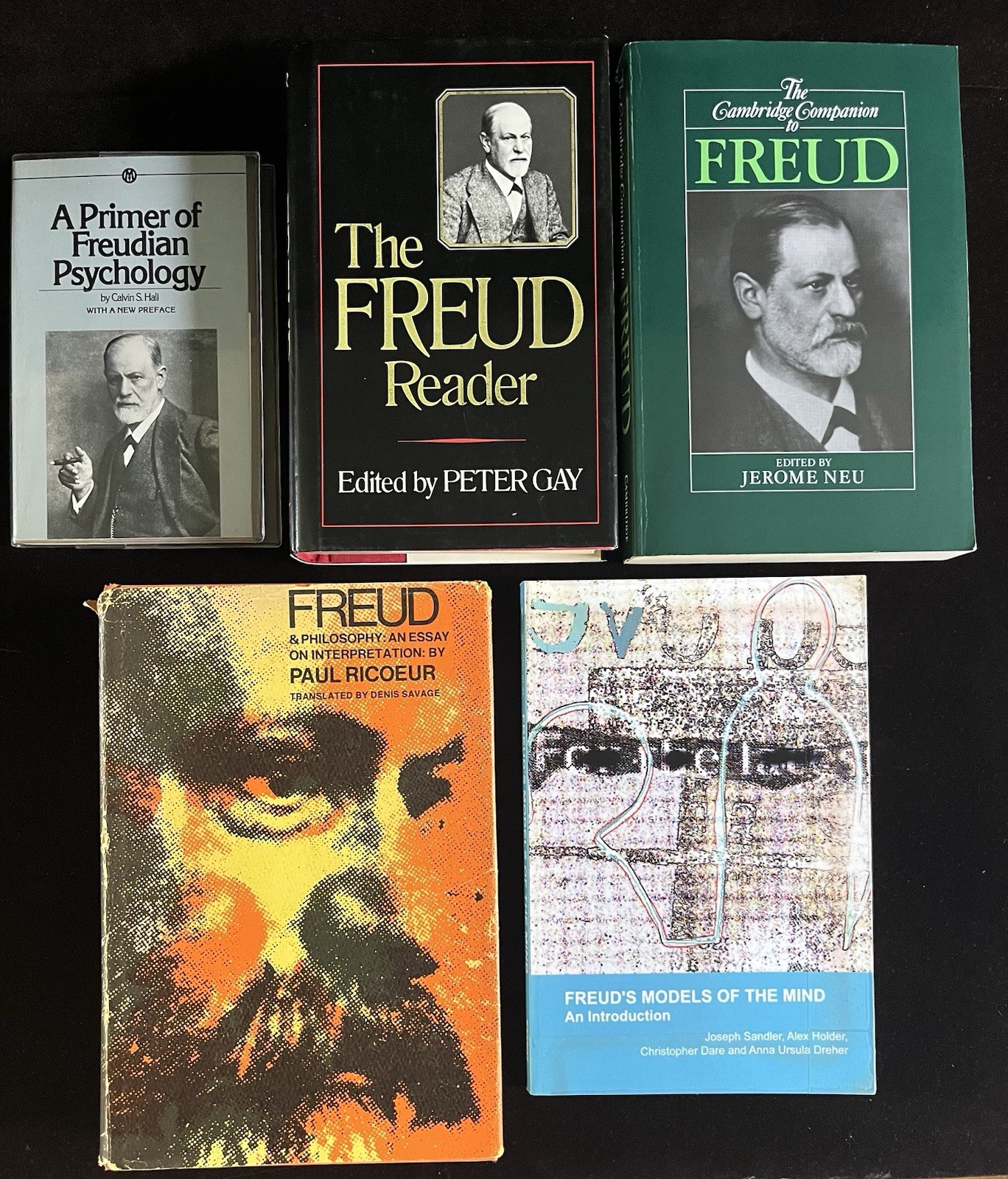 Freud Study LOT Primer, Cambridge Companion, Reader, Models of the Mind, Ricoeur