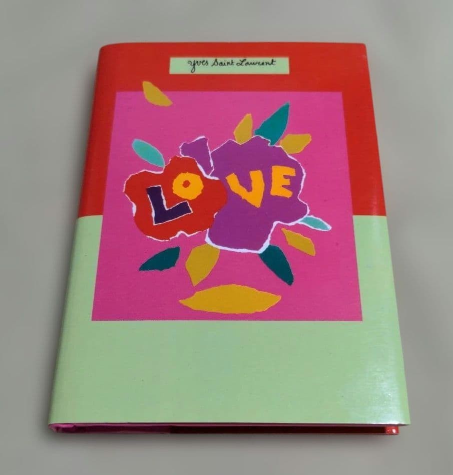 LOVE by Yves Saint Laurent Art Book Hardcover 4.5×6.1in English Good