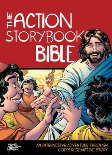 The Action Storybook Bible: An Interactive Adventure through God’s R – VERY GOOD