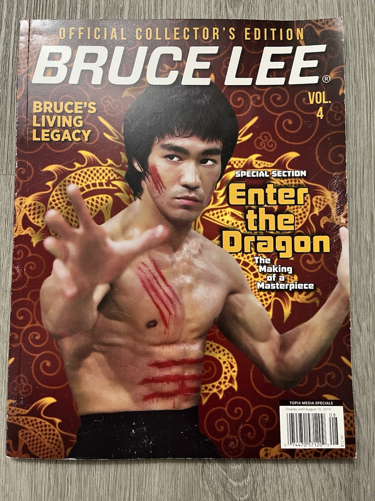 Bruce Lee Official Collectors Edition Enter the Dragon 2019 Vol 4 PB Topix Media