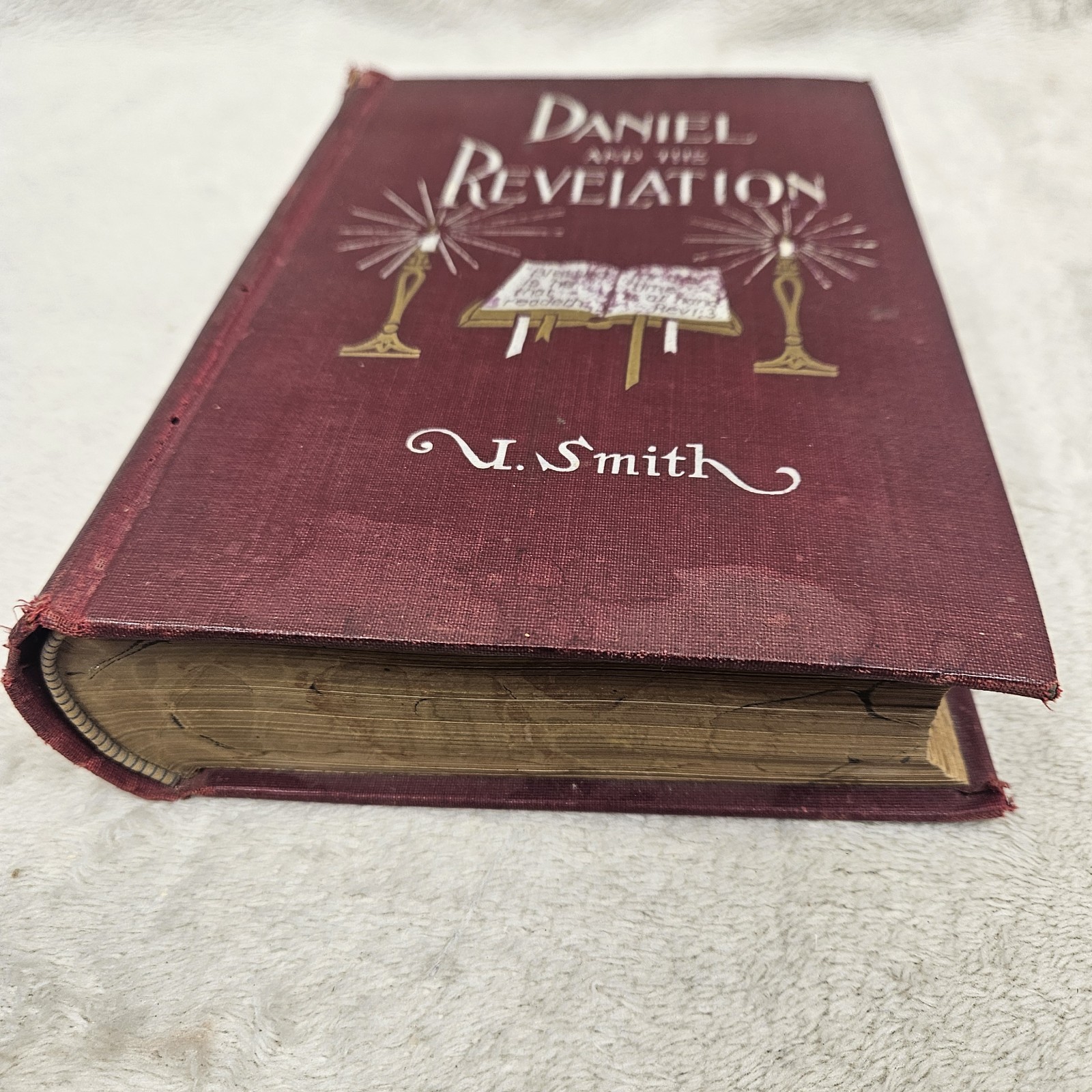 Daniel And The Revelation Uriah Smith 1907 Verse By Verse Bible Study Hardcover