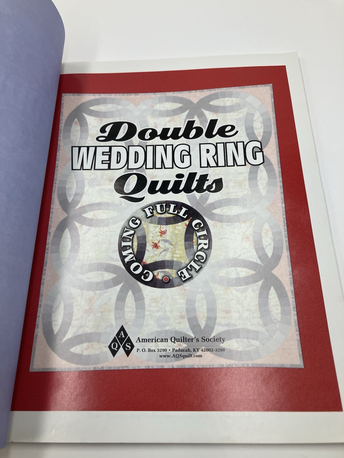 Double Wedding Ring Quilts American Quilter’s Society Stein Vintage Paperback