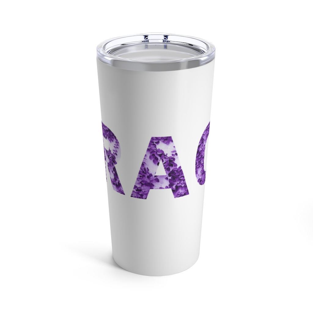Grace Tumbler 20oz — Daily we need to hold on to God’s grace.