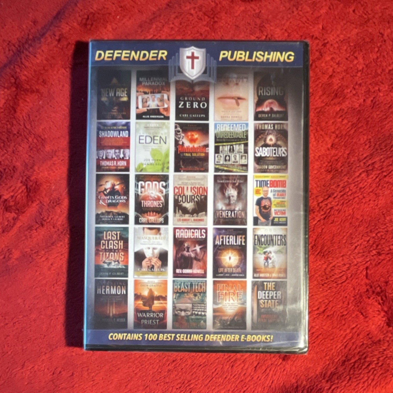 Defender Publishing 100 E-Book Collection DVD
