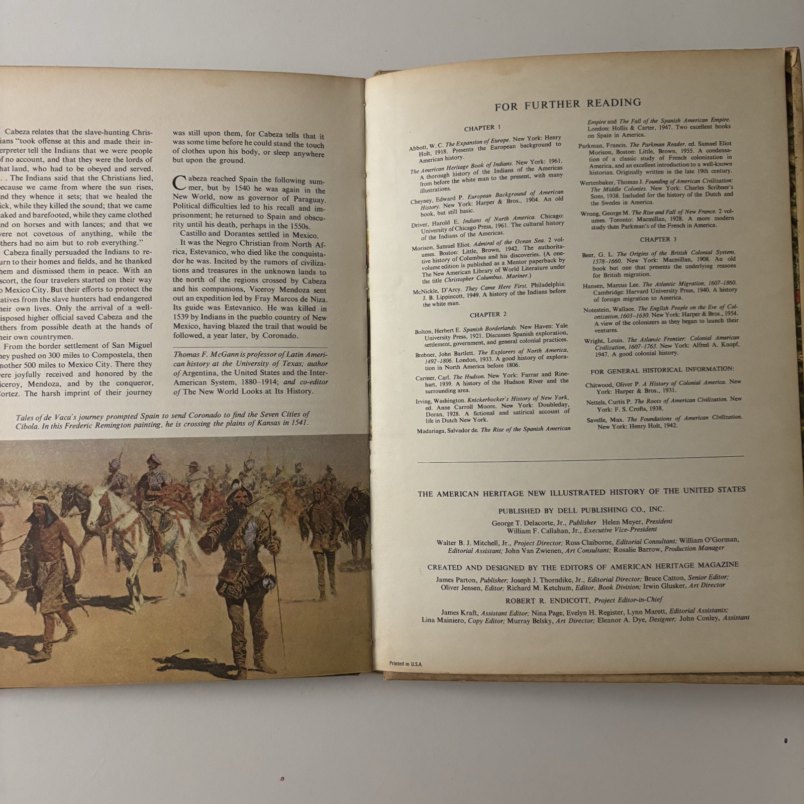 The New World: Vol 1 Of American Heritage… Forward By John F. Kennedy VTG 1963