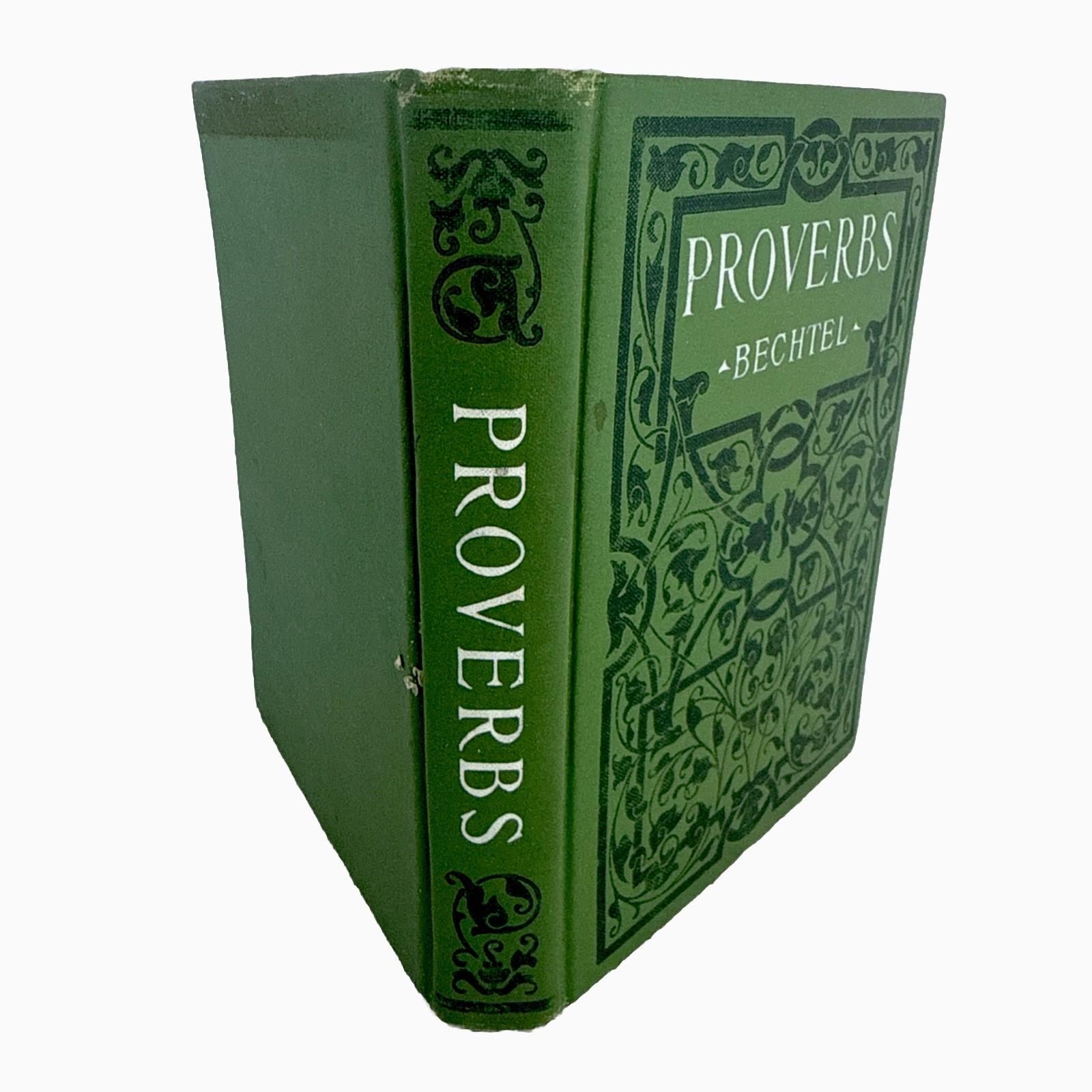 PROVERBS 1910 Book Maxims And Phrases By John H Bechtel 6″ x 5″ Os