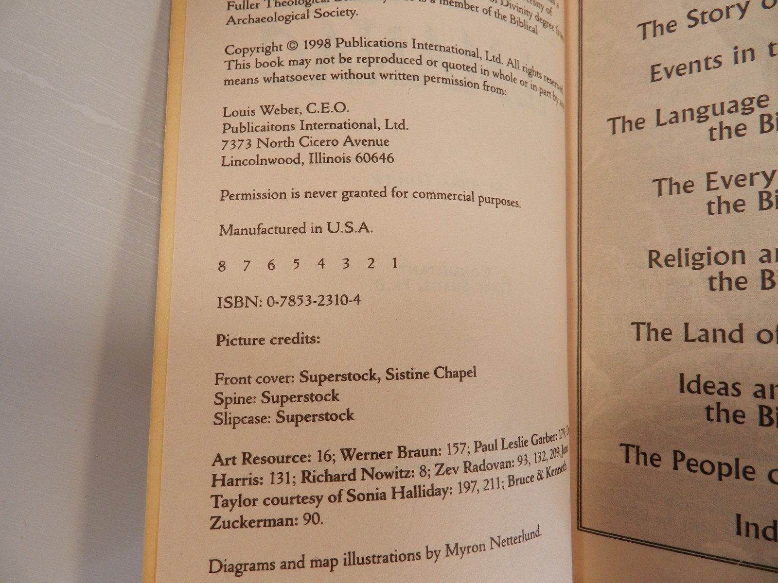 Bible Reference Library 3 Volume Box Set Paperback Christianity Religion