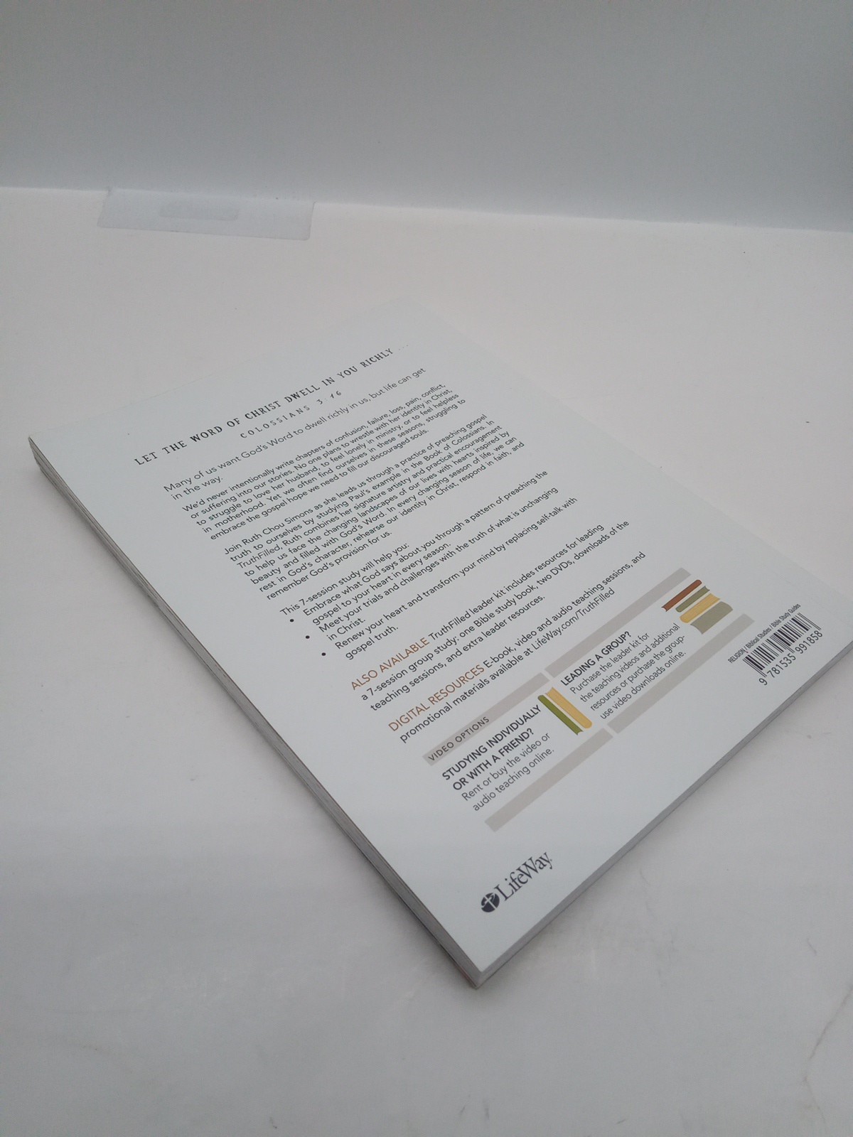Truthfilled – Bible Study Book by Ruth Chou Simons (2020) Y13