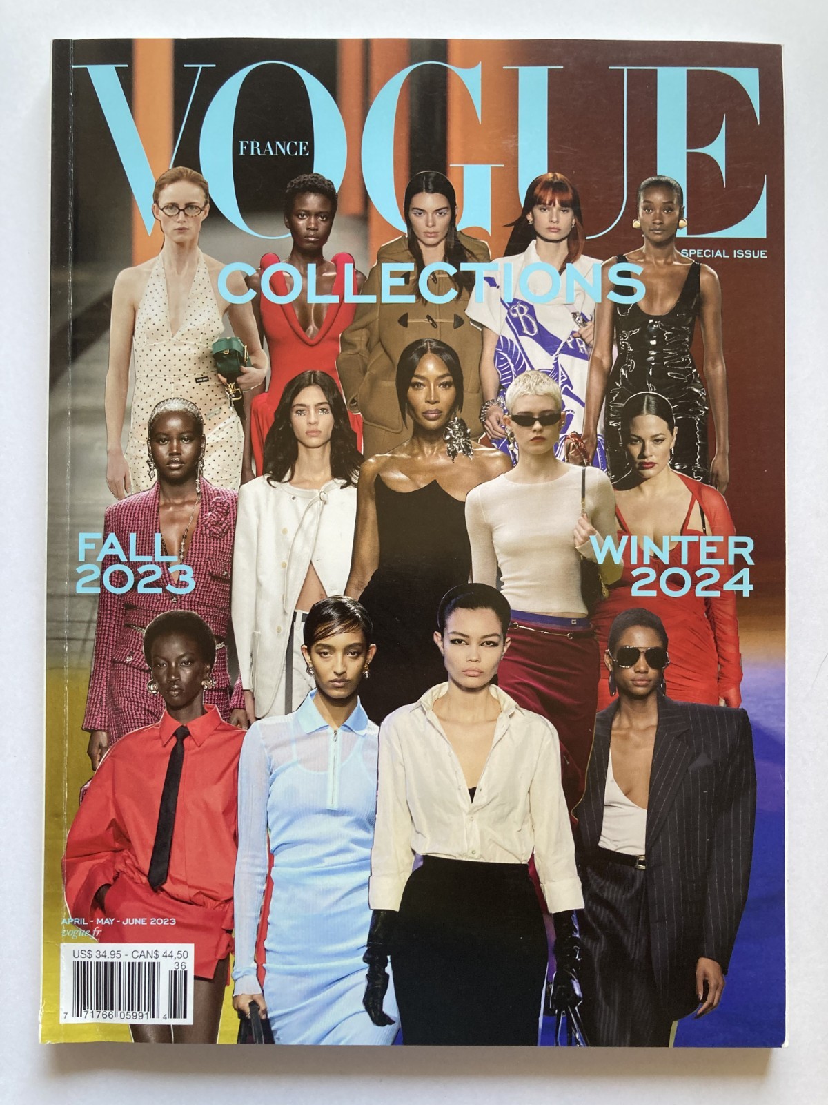 Fall 2023 VOGUE FRANCE COLLECTIONS Magazine COUTURE & SUPERMODELS New