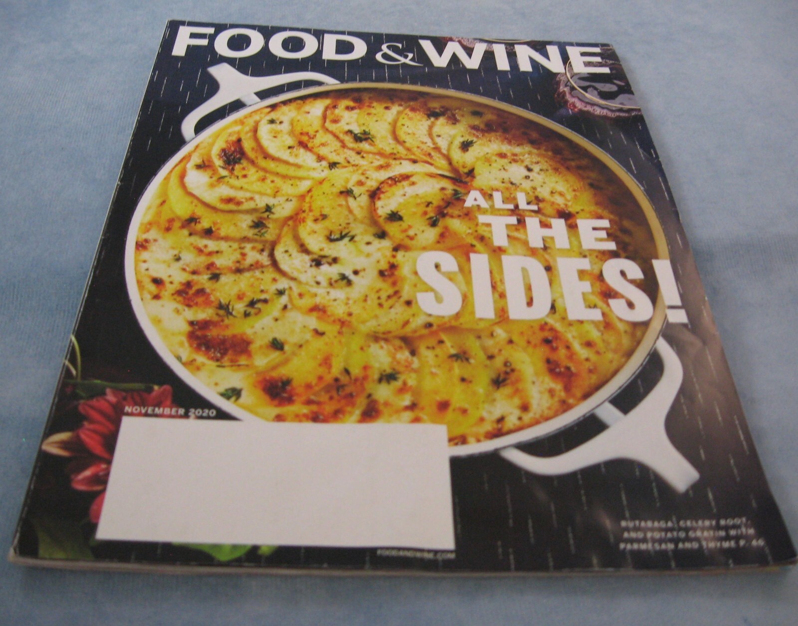 3 Food & Wine Magazine Nov. ’20 Thanksgiving, Feb. ’21 Home,Apr. ’21 Spring Wine