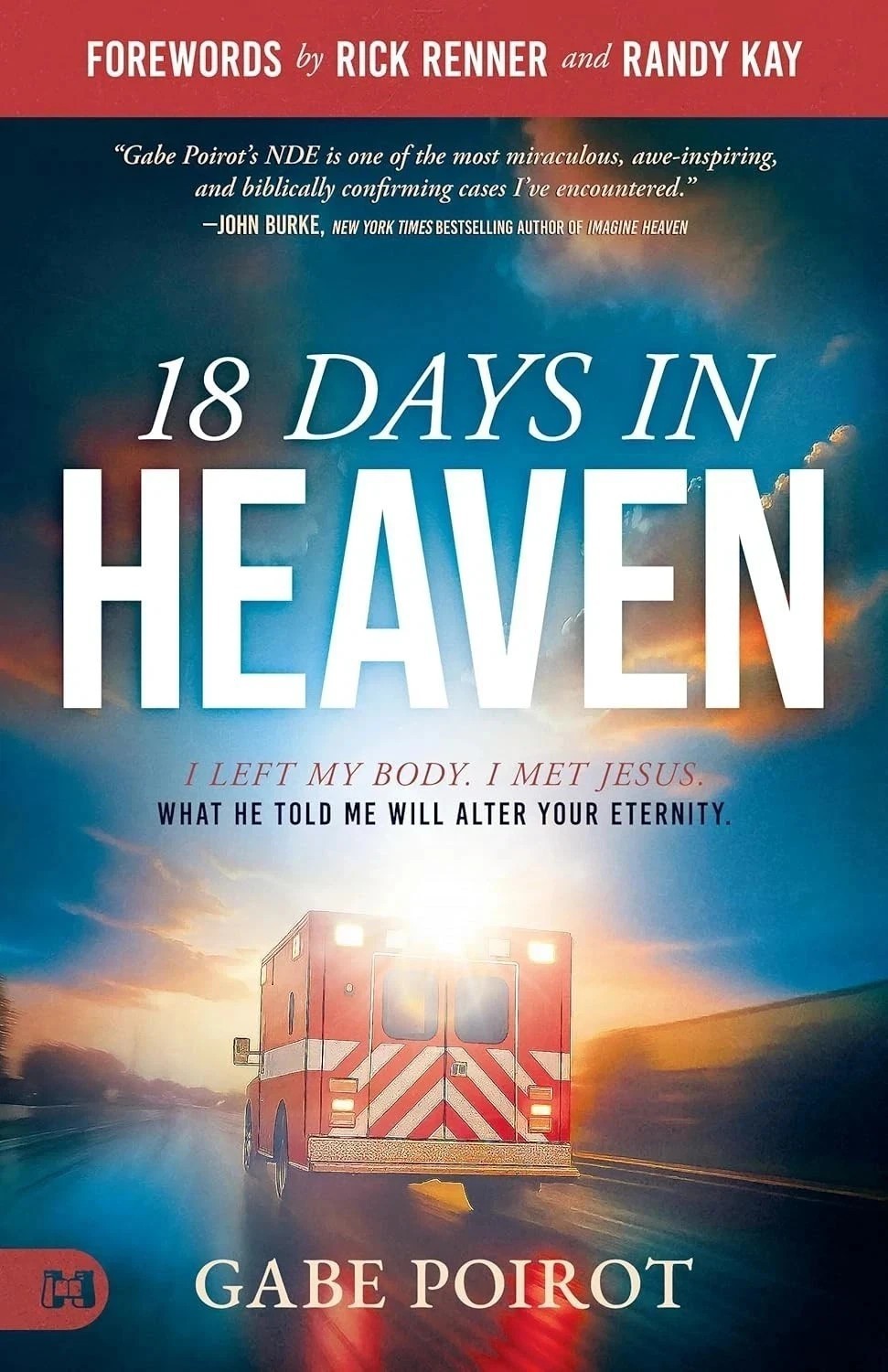 18 Days in Heaven : by Gabe Poirot, Paperback Free Shipping