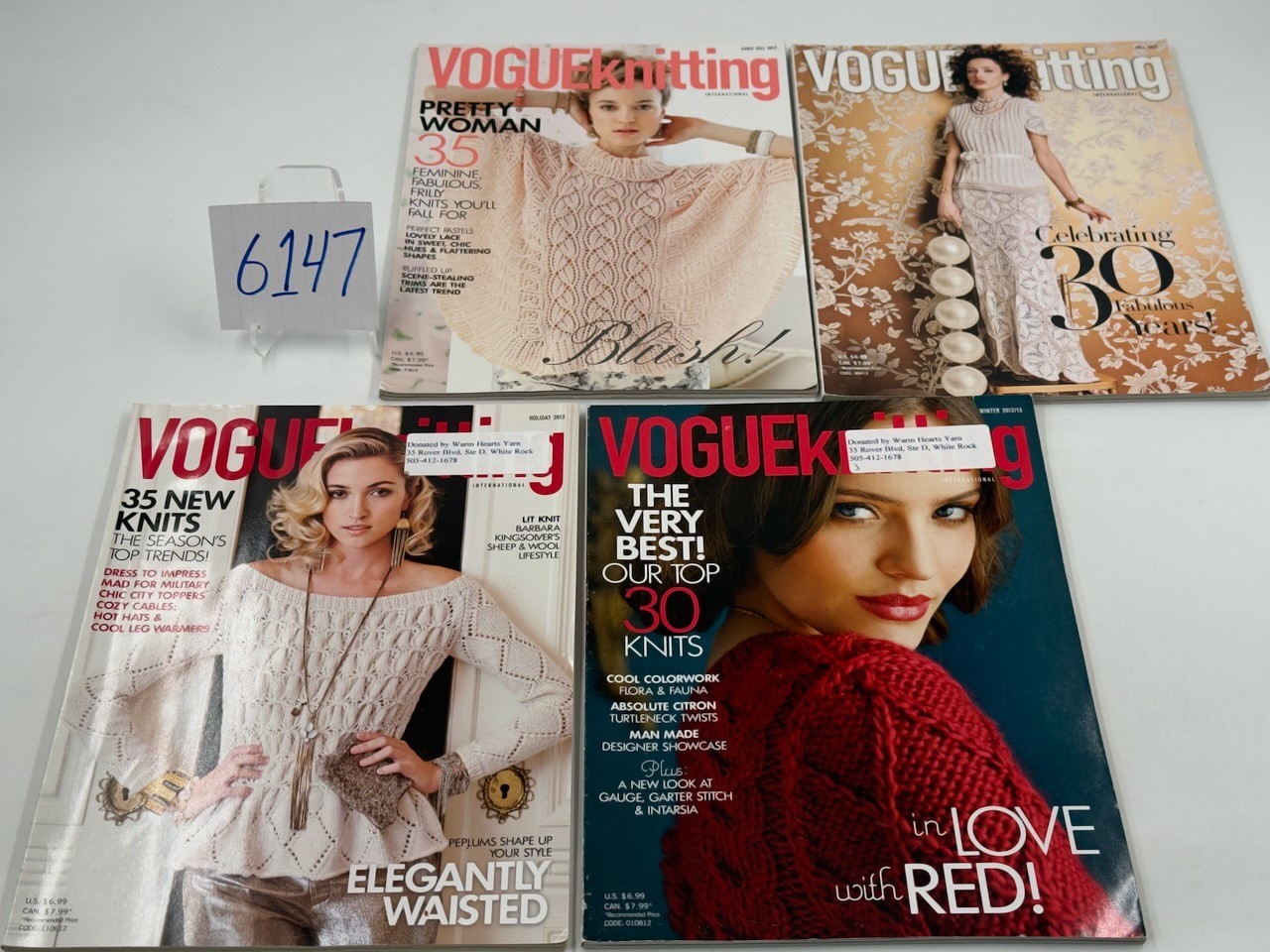 Vogue Knitting International Magazine: Early Fall, Fall, Holiday, Winter 2012