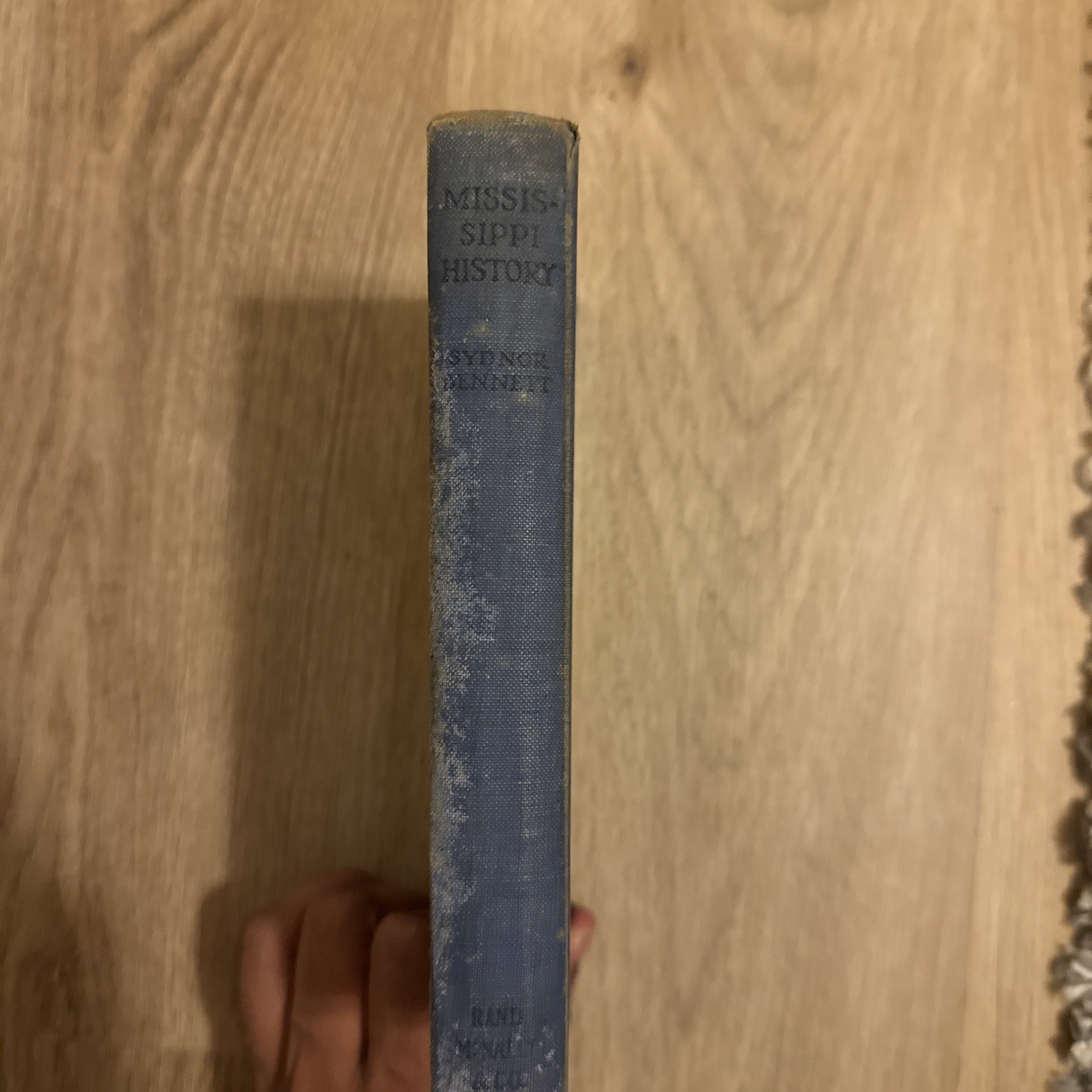 Mississippi History Sydnor Bennett Rare 1930 School History Book
