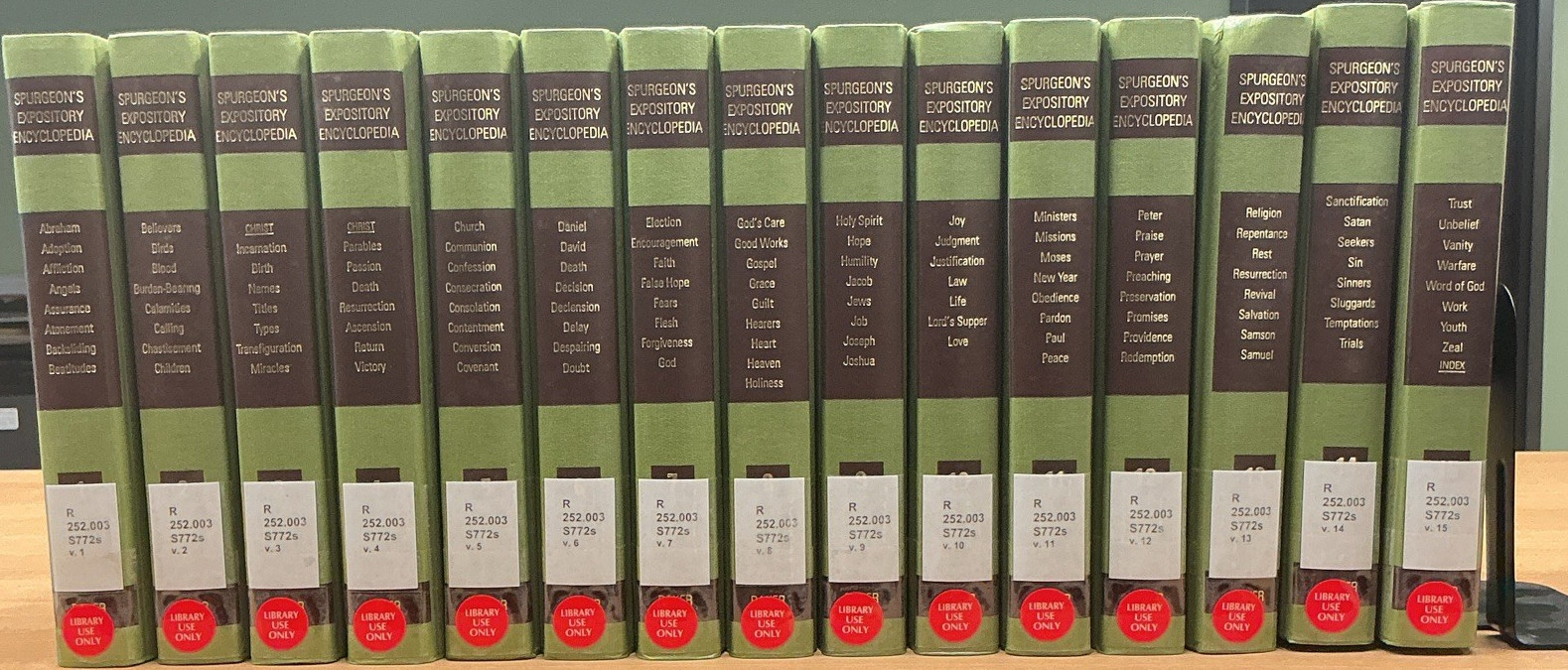 Spurgeon’s Expository Encyclopedia 15 Volume Set by Charles H. Spurgeon