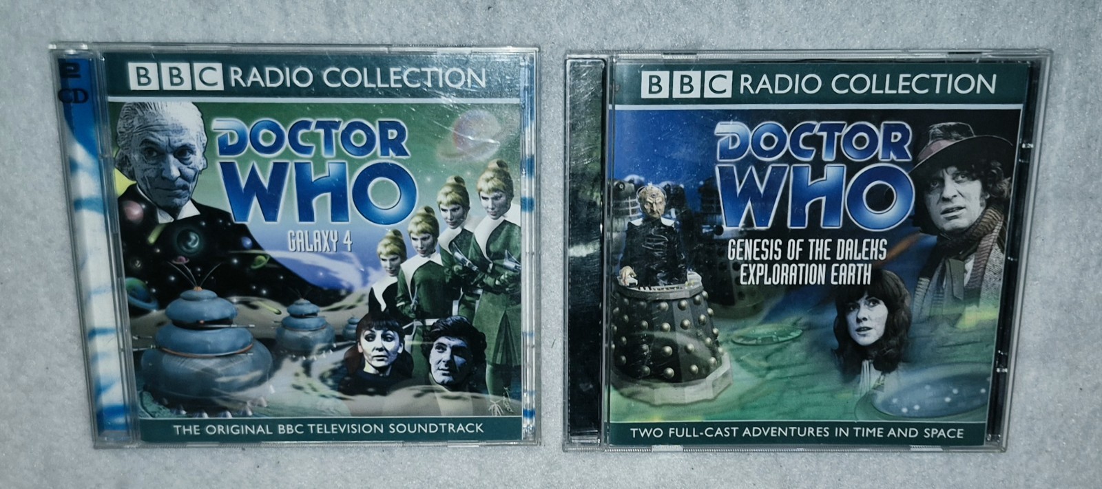 DOCTOR WHO BBC Radio Collection CD LOT Galaxy 4, Genesis Daleks, Explor Earth..
