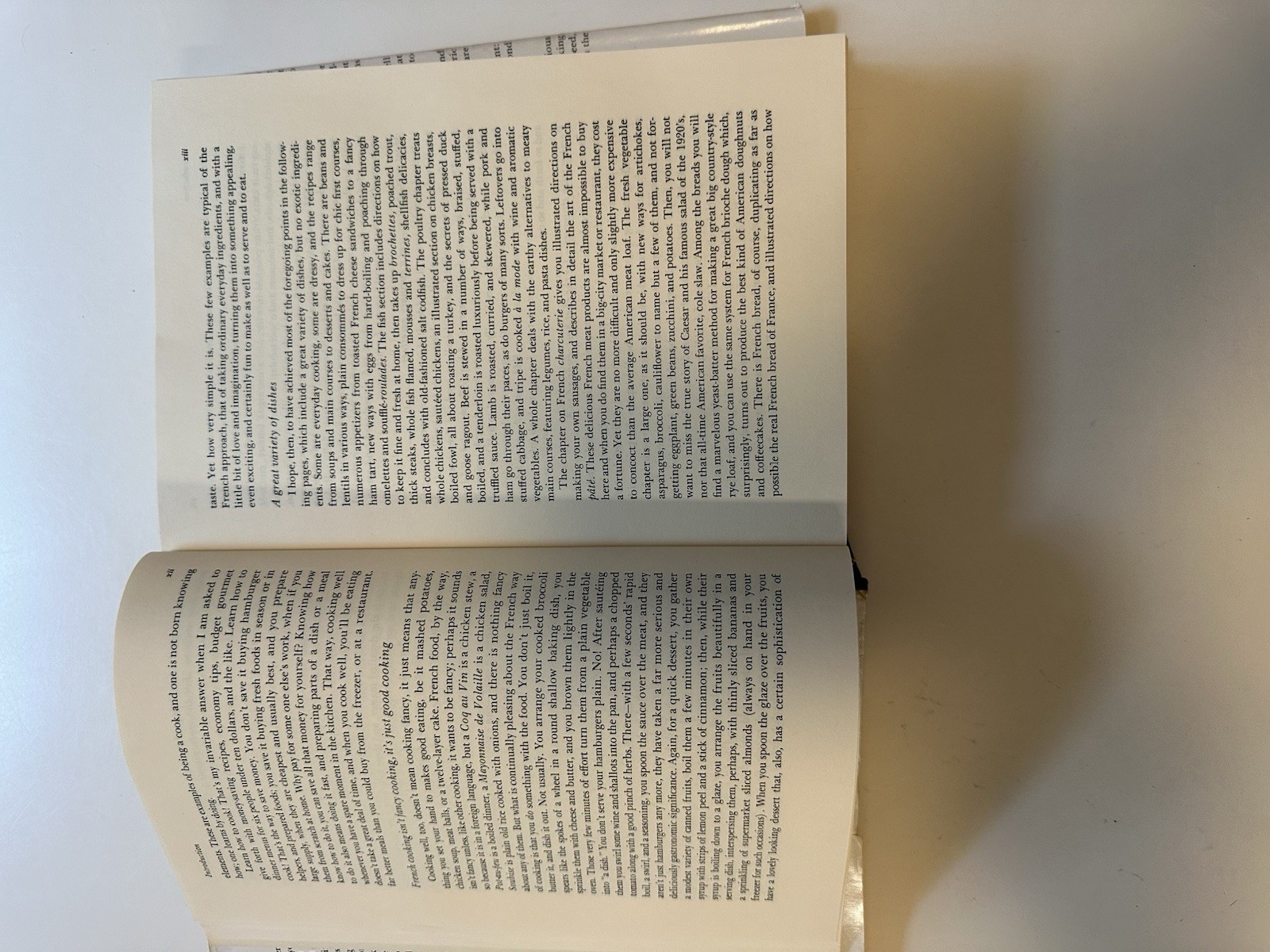 Vtg Cookbook “From Julia Child’s Kitchen” 2nd Printing, November 1975