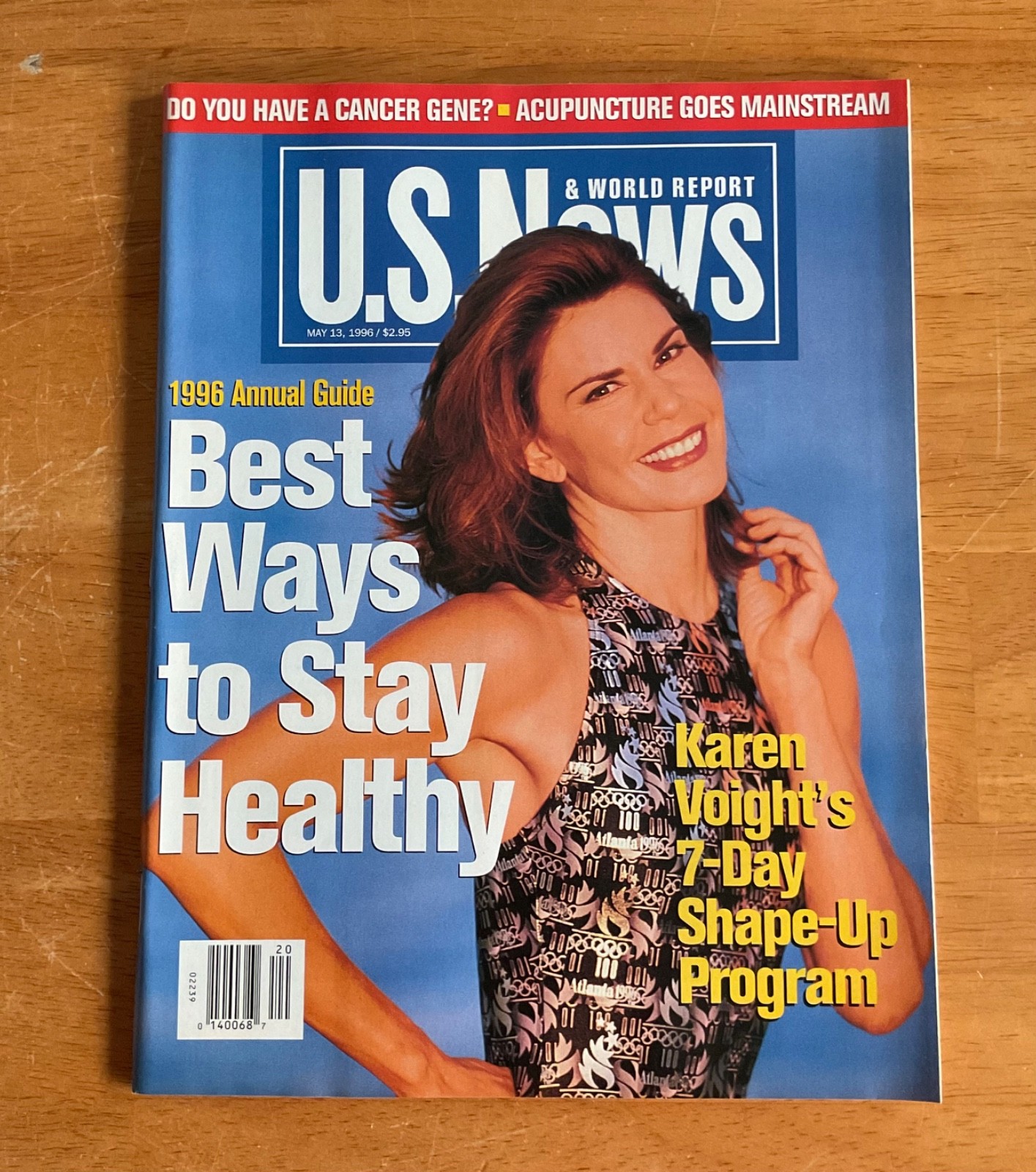 U.S. News & World Report Magazine 1996 Best Ways Stay Healthy No Label Newsstand
