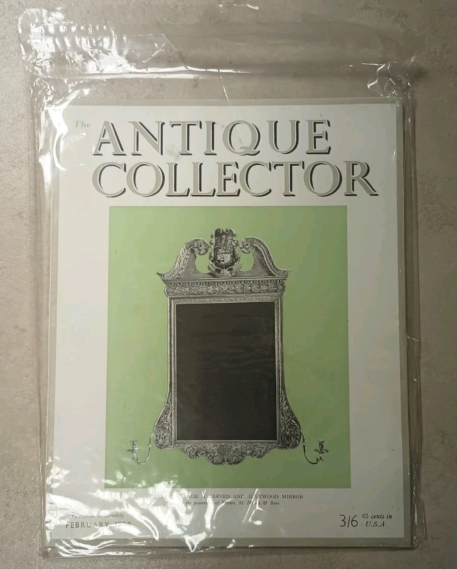 Antiques, The Antique Collector, The Connoisseur Magazines Lot Of 11