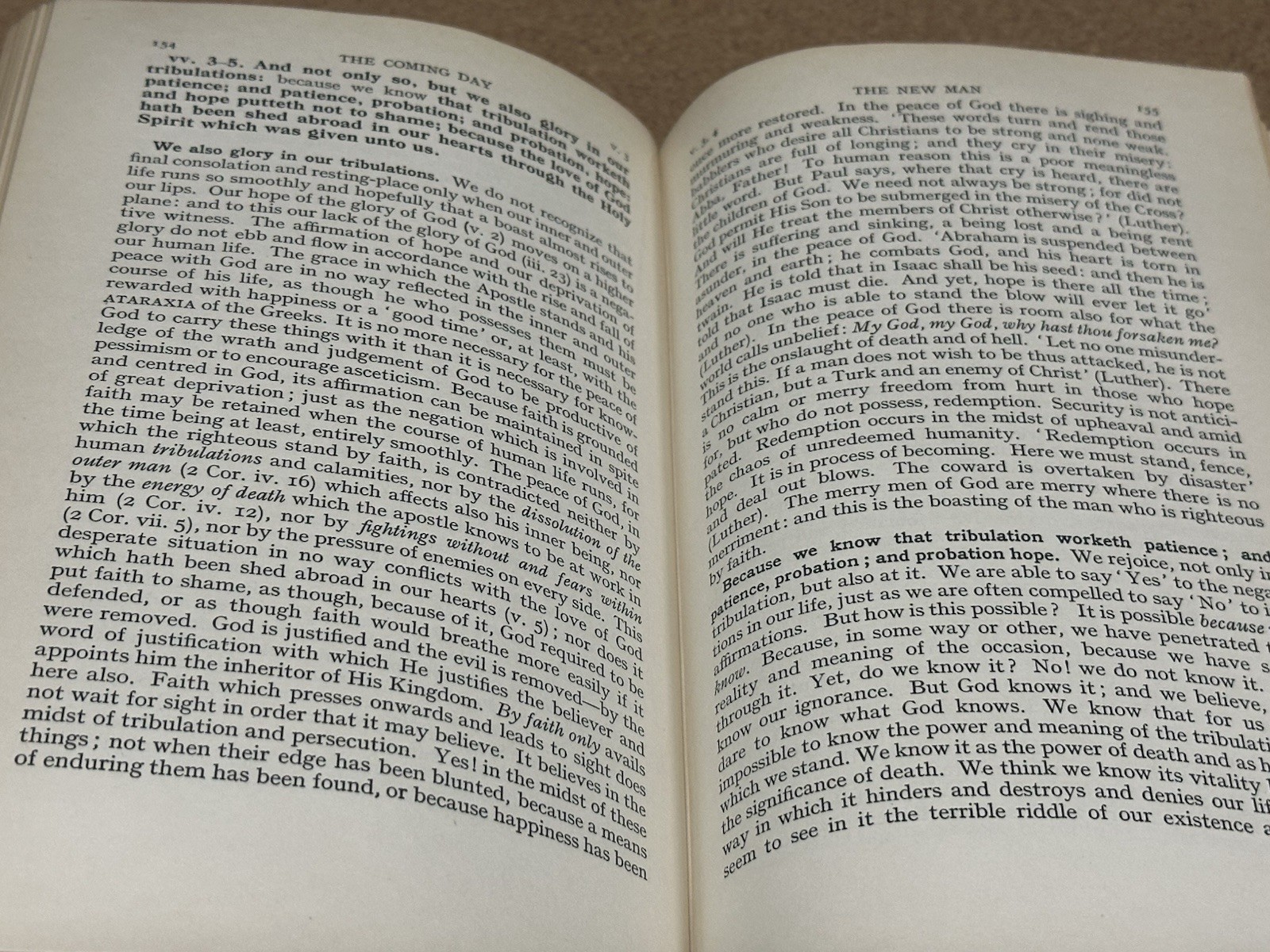 The Epistle to the Romans Karl Barth 1st Ed 1st Print 1933 HC Oxford University