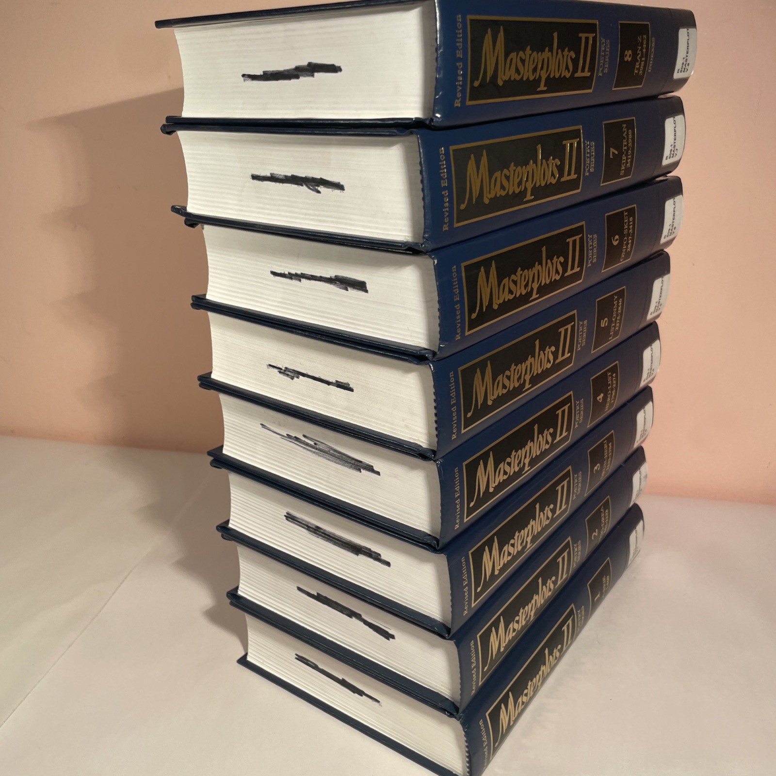 Masterplots 2: Poetry Series – Complete Set of 8 Volumes – Revised Edition