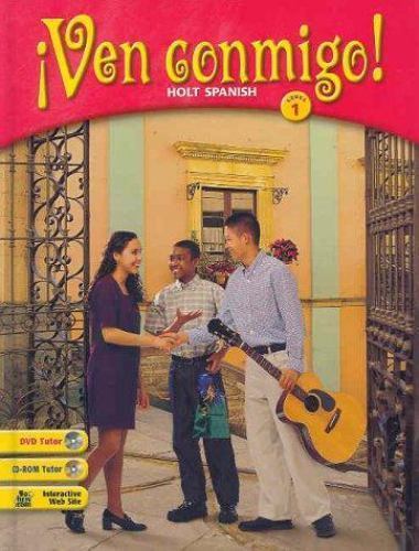 ¡ven Conmigo!: Student Edition Level 1 2003 by Nancy A. Humbach; Oscar Ozete