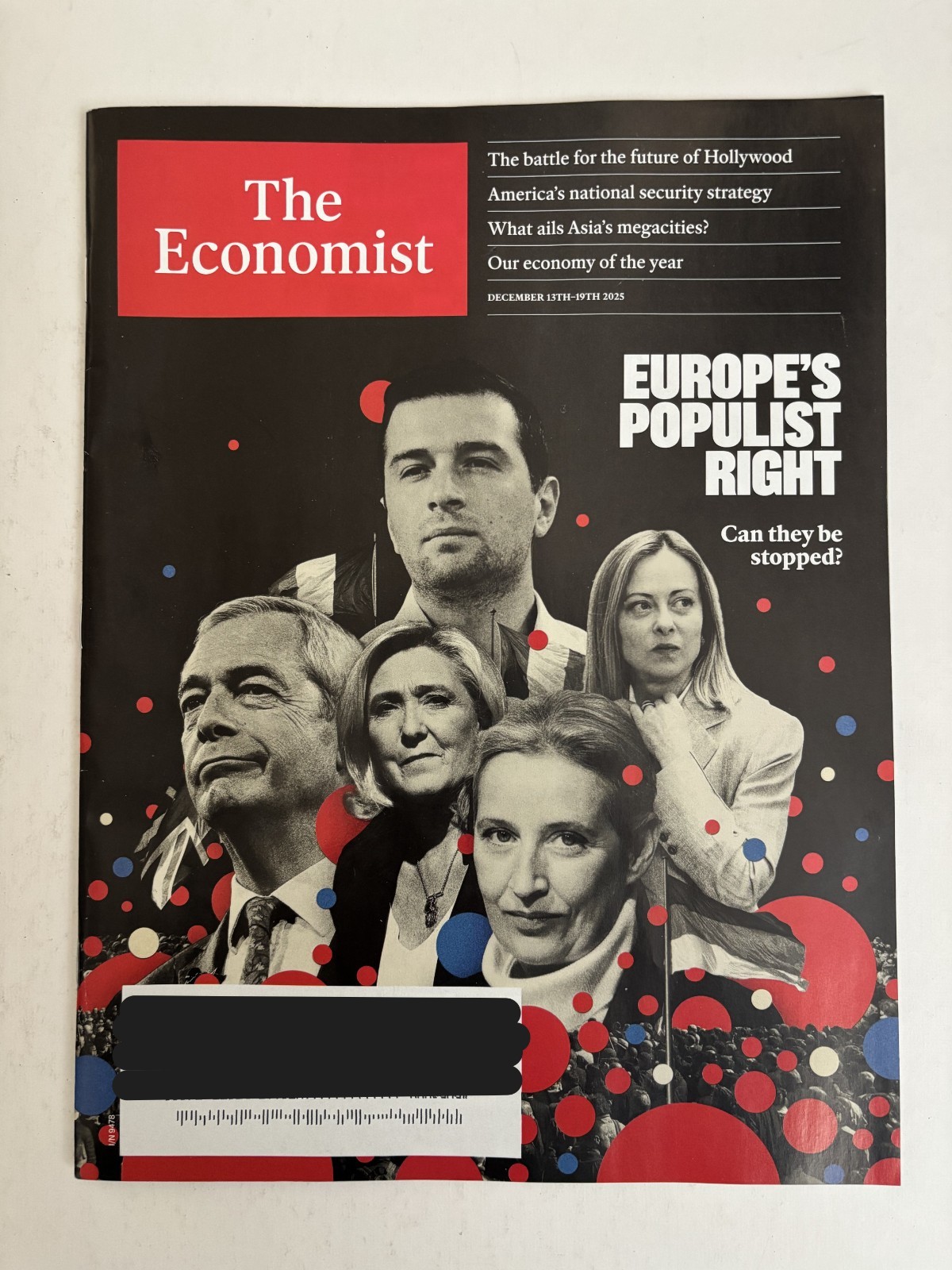 The Economist Magazine December 13th- 19th 2025 Europe’s Populist Right